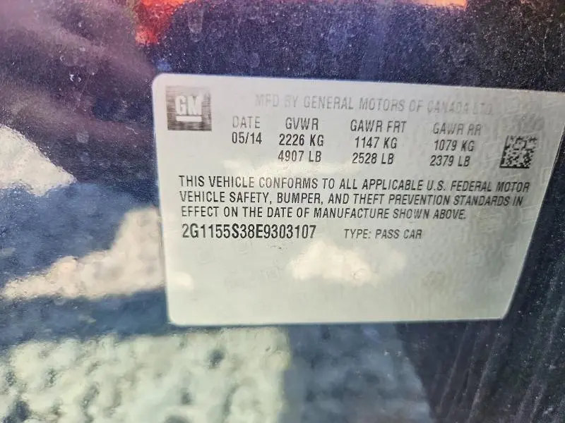 2014 CHEVROLET IMPALA LTZ  