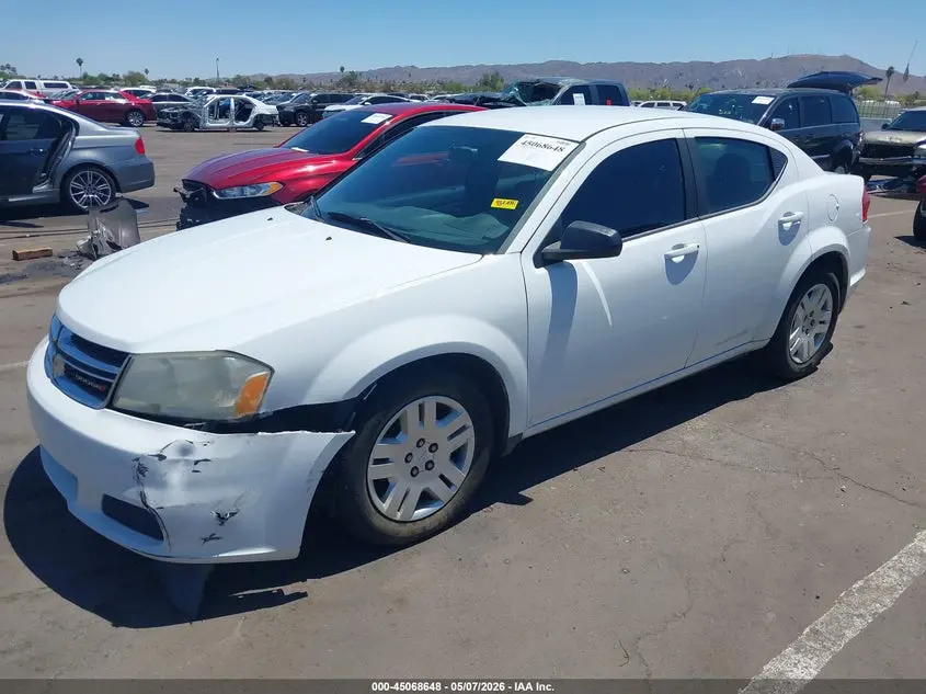 2013 DODGE AVENGER SE V6