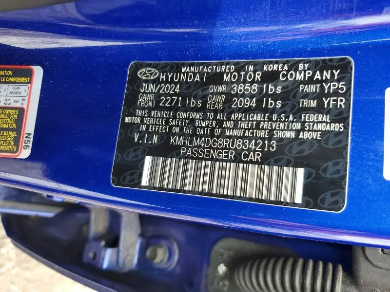 2024 HYUNDAI ELANTRA SEL  