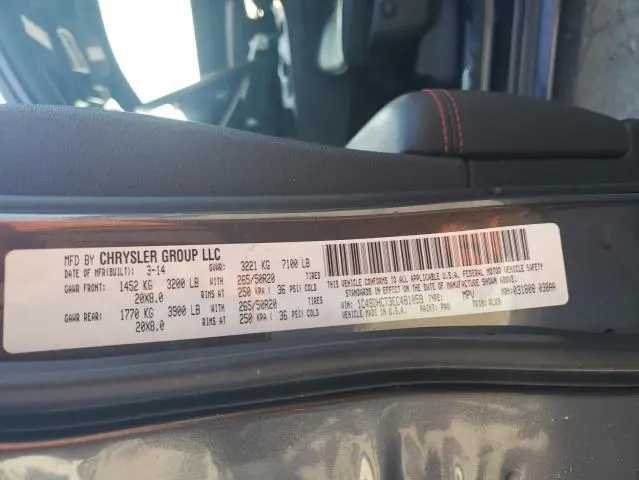 2014 DODGE DURANGO R/T  