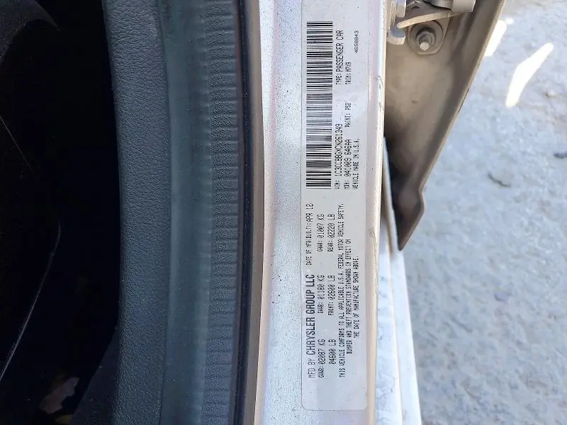 2012 CHRYSLER 200 TOURING  