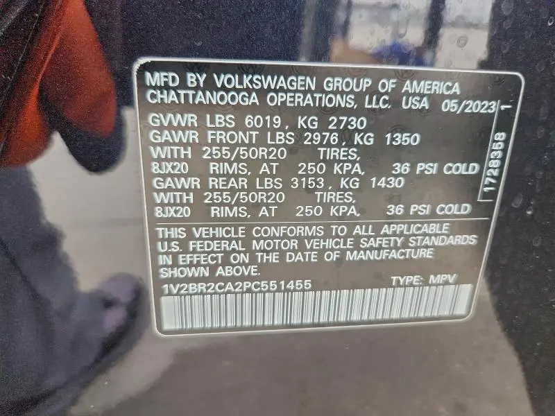 2023 VOLKSWAGEN ATLAS SEL  