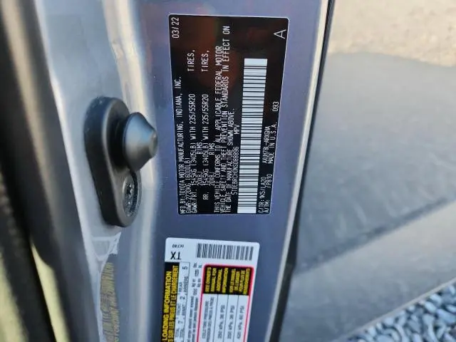 2022 TOYOTA HIGHLANDER HYBRID PLATINUM  