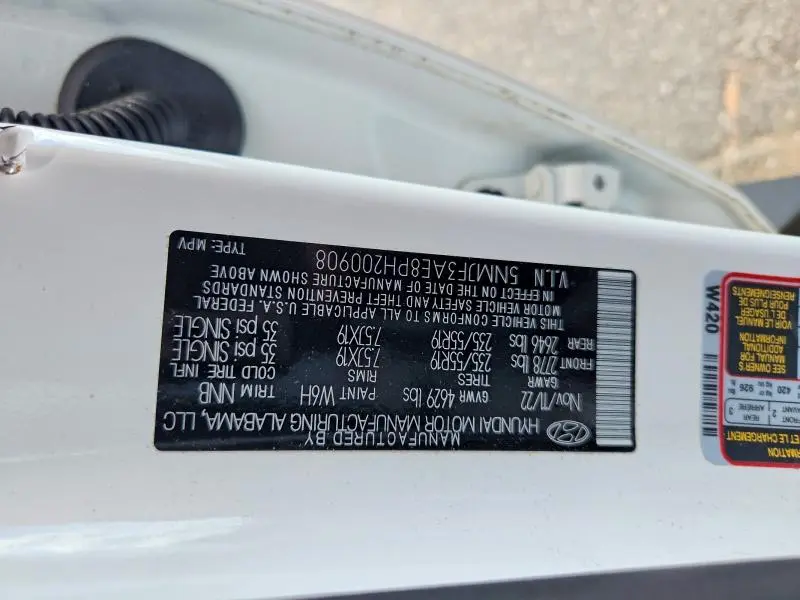 2023 HYUNDAI TUCSON SEL  