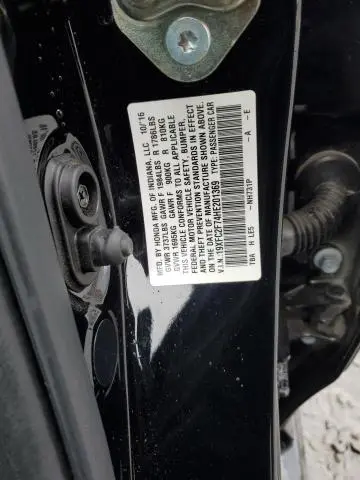 2017 HONDA CIVIC EX  