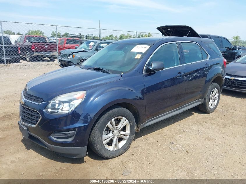 2016 CHEVROLET EQUINOX LS