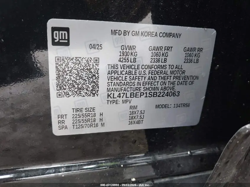 2025 BUICK ENVISTA SPORT TOURING FWD