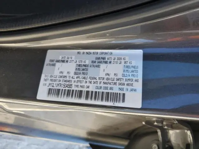 2019 MAZDA 6 TOURING