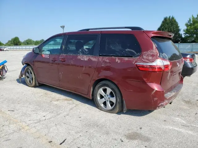 2017 TOYOTA SIENNA LE  