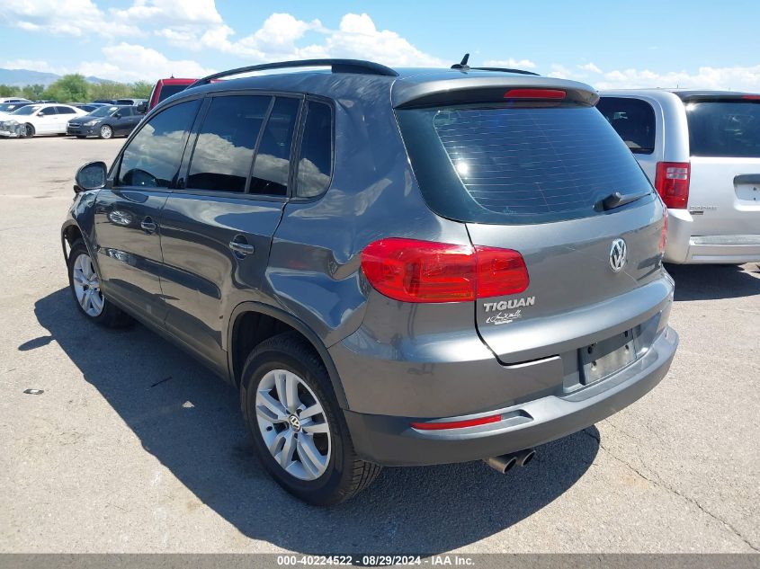 2016 VOLKSWAGEN TIGUAN S