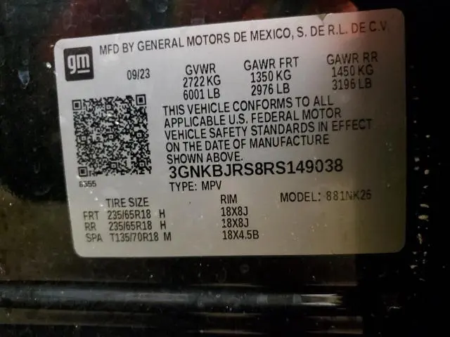 2024 CHEVROLET BLAZER 3LT  