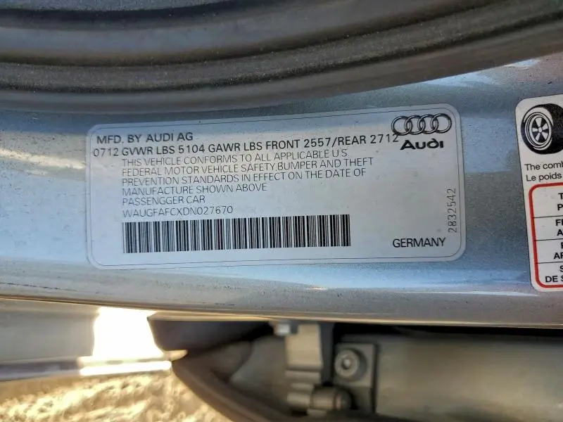 2013 AUDI A6 PREMIUM PLUS  