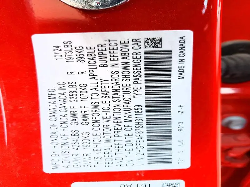 2025 HONDA CIVIC SPORT  