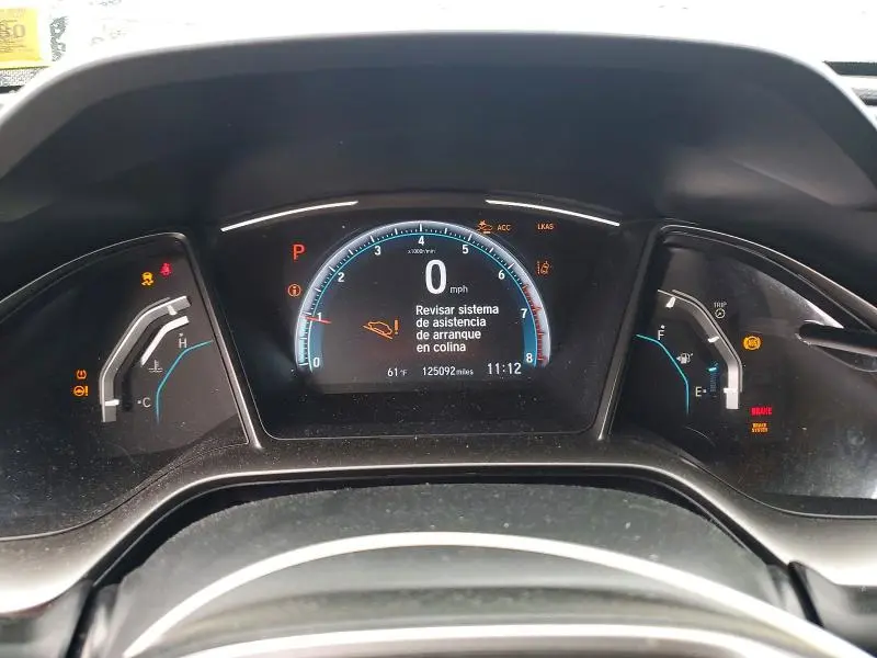 2019 HONDA CIVIC EX  
