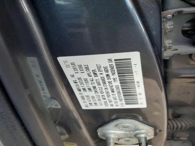 2011 HONDA ACCORD EXL  