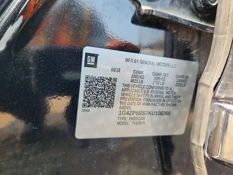 2019 BUICK LACROSSE ESSENCE  