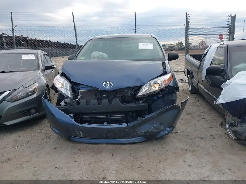 2014 TOYOTA SIENNA L V6 7 PASSENGER