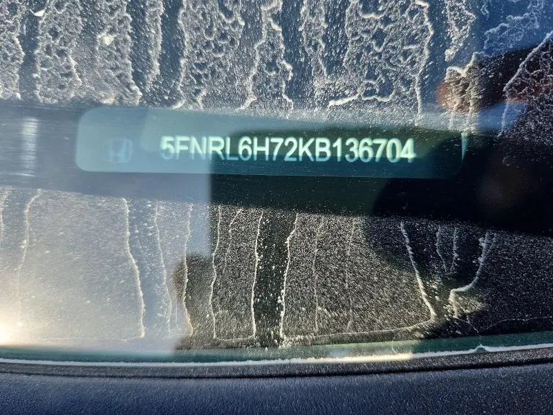 2019 HONDA ODYSSEY EXL  