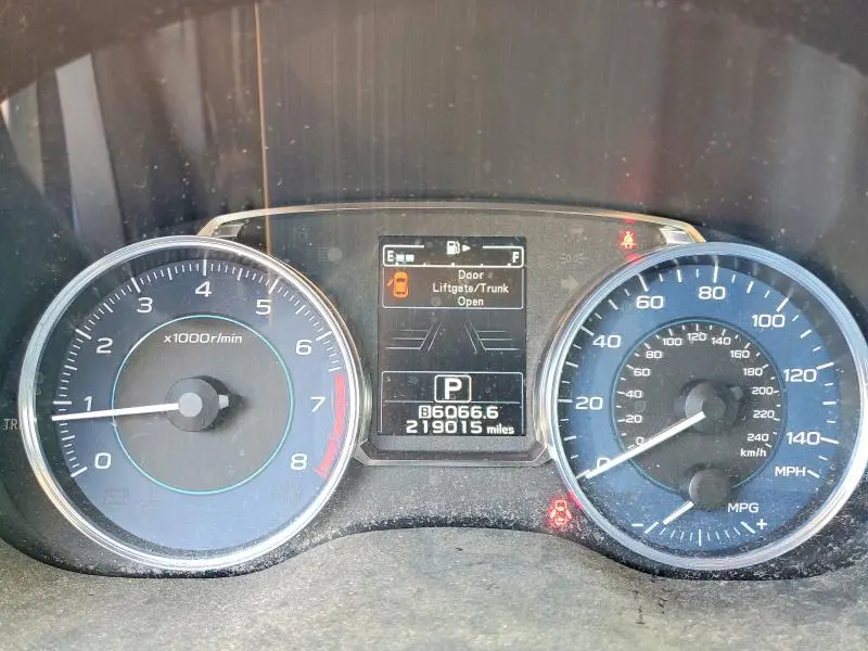 2016 SUBARU IMPREZA SPORT LIMITED  