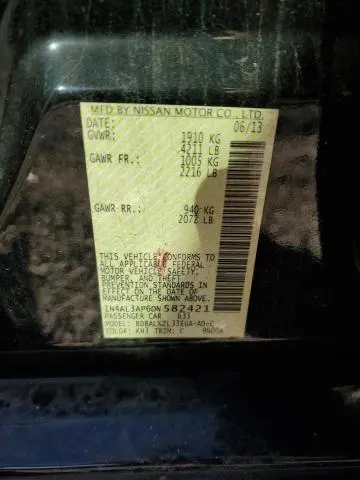 2013 NISSAN ALTIMA 2.5  