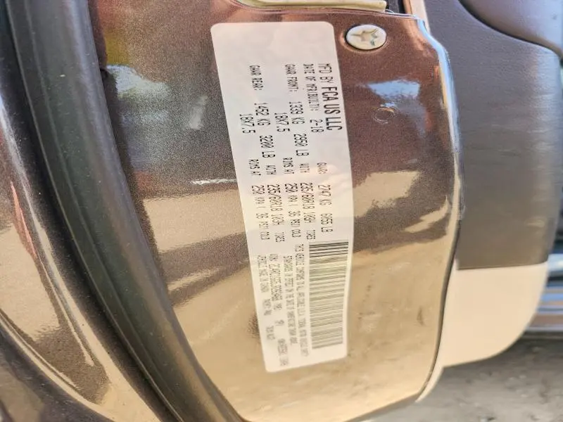 2018 CHRYSLER PACIFICA   