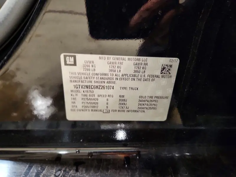 2017 GMC SIERRA K1500 SLT  