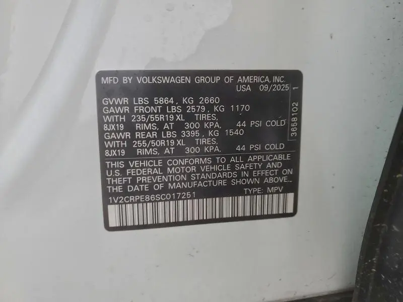 2025 VOLKSWAGEN ID.4 PRO  