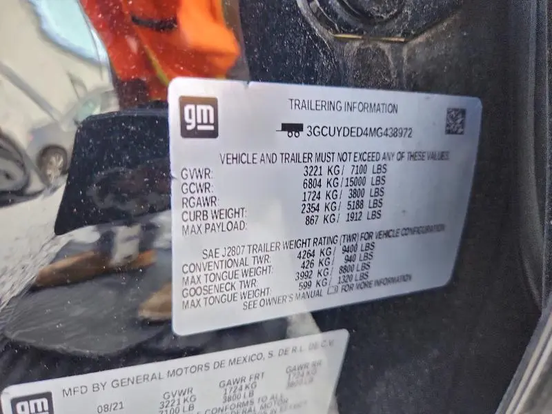 2021 CHEVROLET SILVERADO K1500 LT  