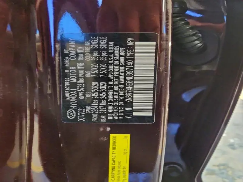 2022 HYUNDAI PALISADE CALLIGRAPHY  