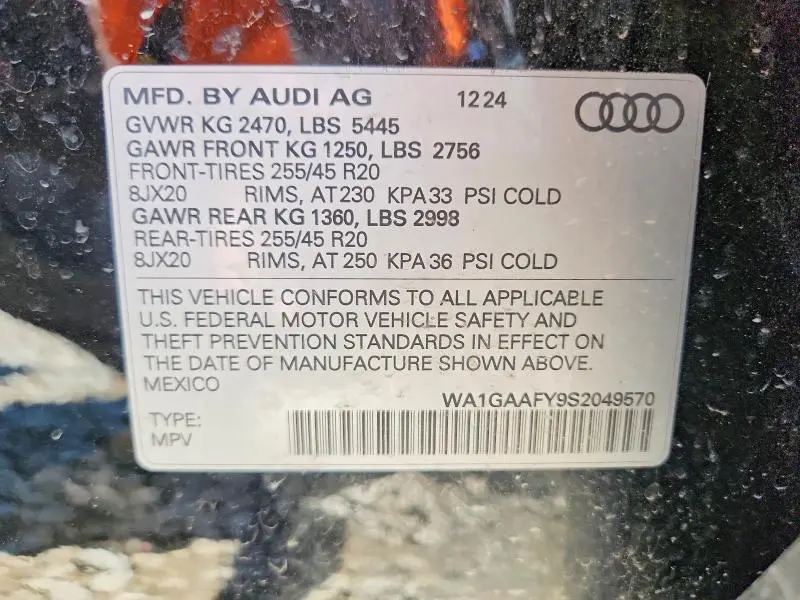 2025 AUDI Q5 PREMIUM 45  