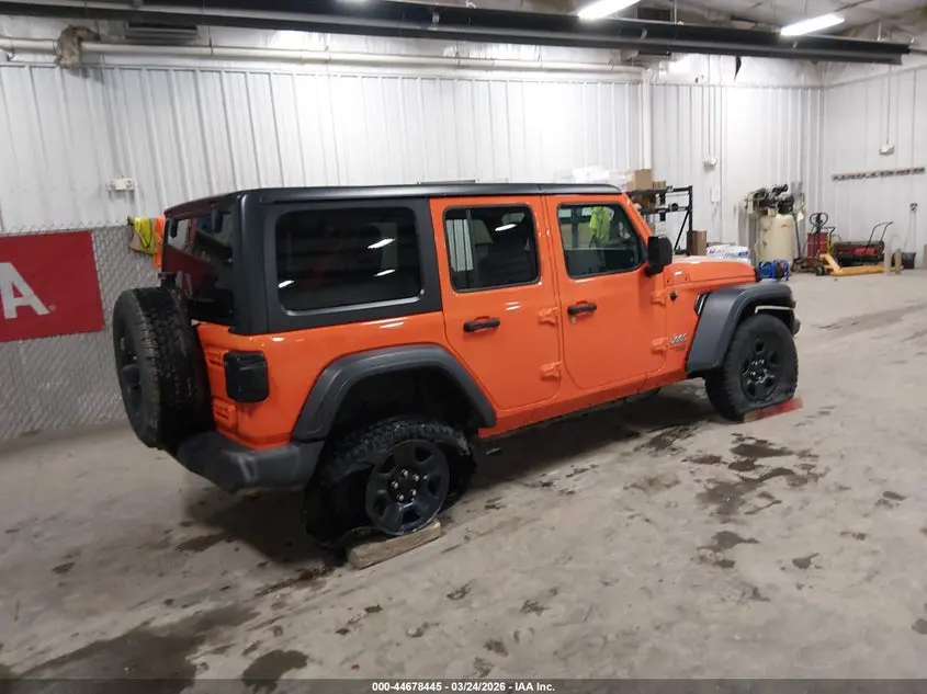2018 JEEP WRANGLER UNLIMITED SPORT 4X4