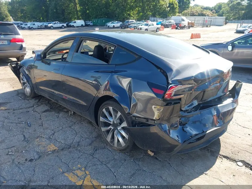 2024 TESLA MODEL 3 LONG RANGE DUAL MOTOR ALL-WHEEL DRIVE/REAR-WHEEL DRIVE