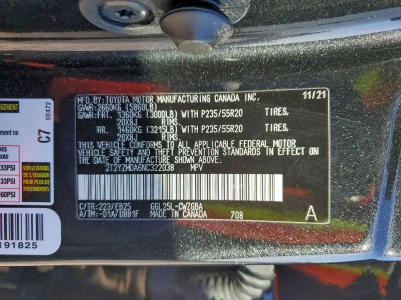 2022 LEXUS RX 350 F SPORT  