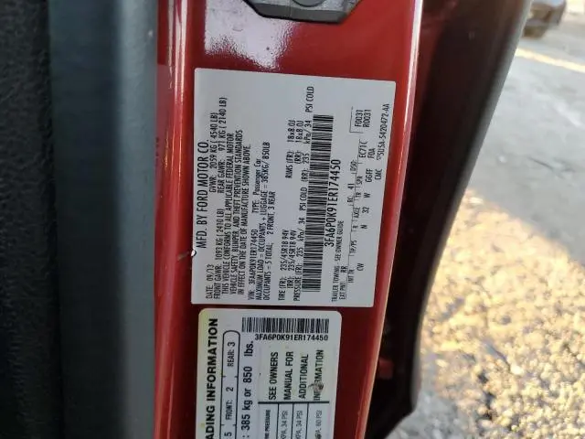 2014 FORD FUSION TITANIUM  