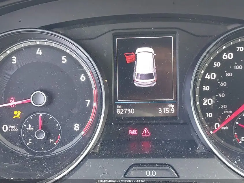 2019 VOLKSWAGEN ATLAS 3.6L V6 SE W/TECHNOLOGY