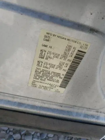 2020 NISSAN MURANO SV  