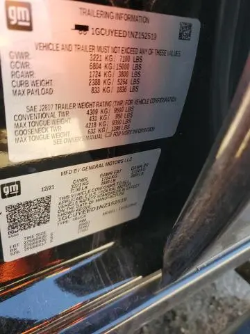 2022 CHEVROLET SILVERADO LTD K1500 RST  