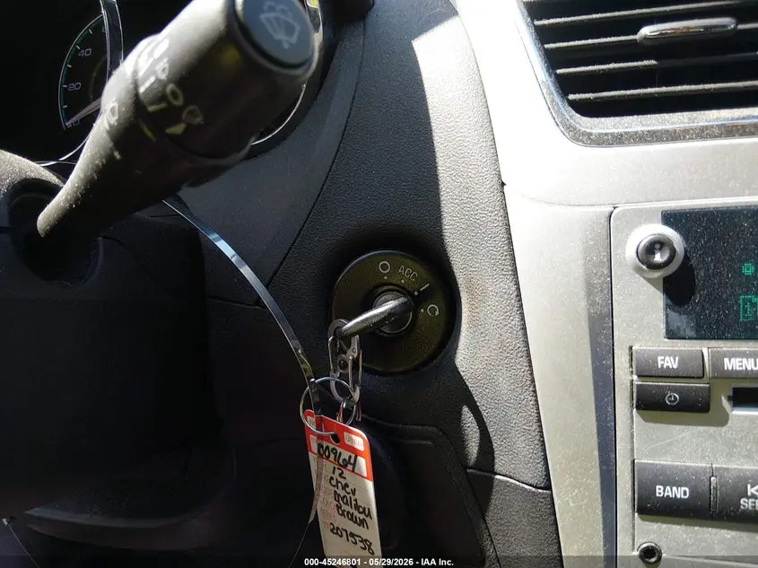 2012 CHEVROLET MALIBU 1LT