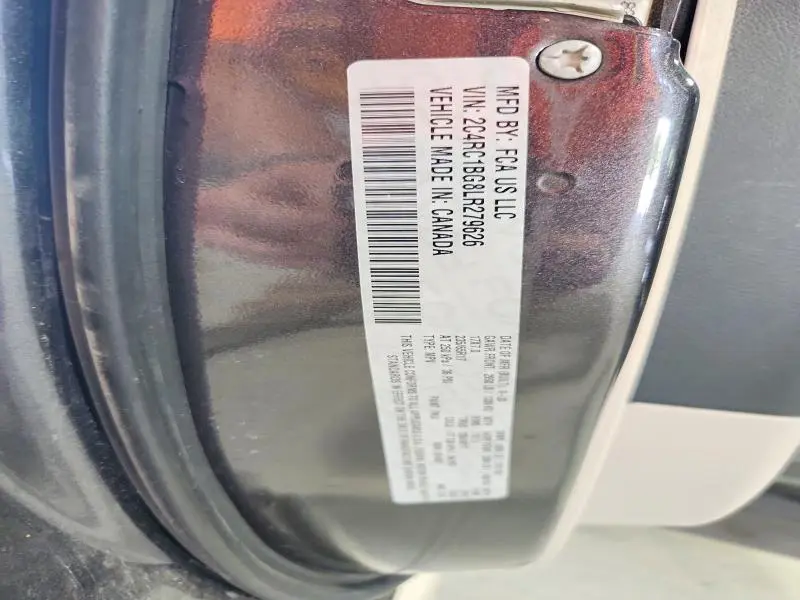 2020 CHRYSLER PACIFICA   