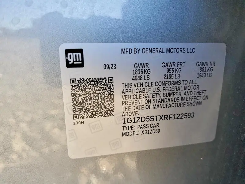 2024 CHEVROLET MALIBU LT  