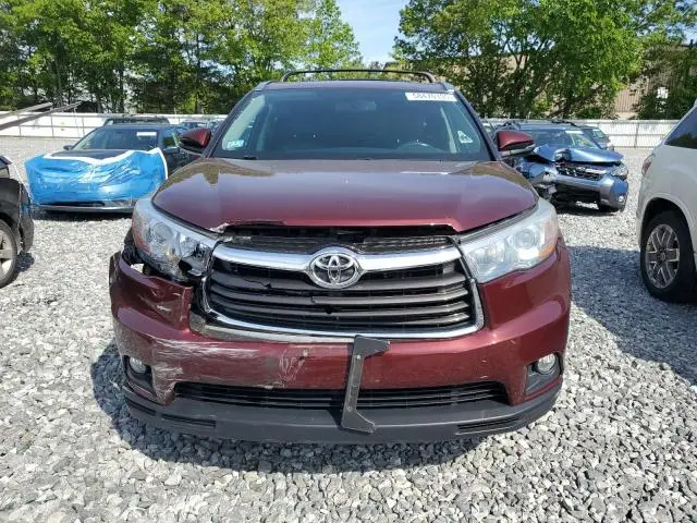 2016 TOYOTA HIGHLANDER XLE  