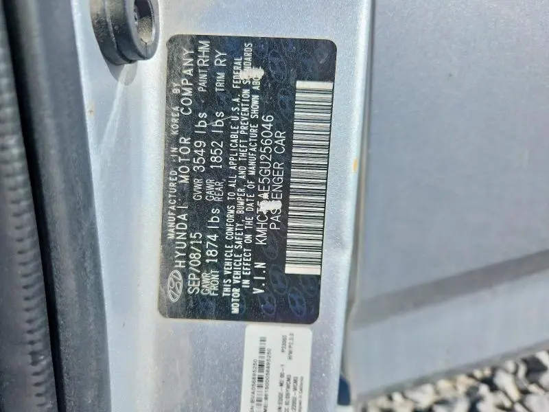 2016 HYUNDAI ACCENT SE  