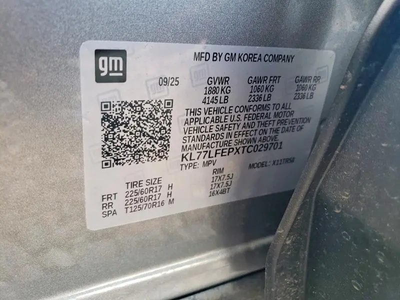 2026 CHEVROLET TRAX LS  