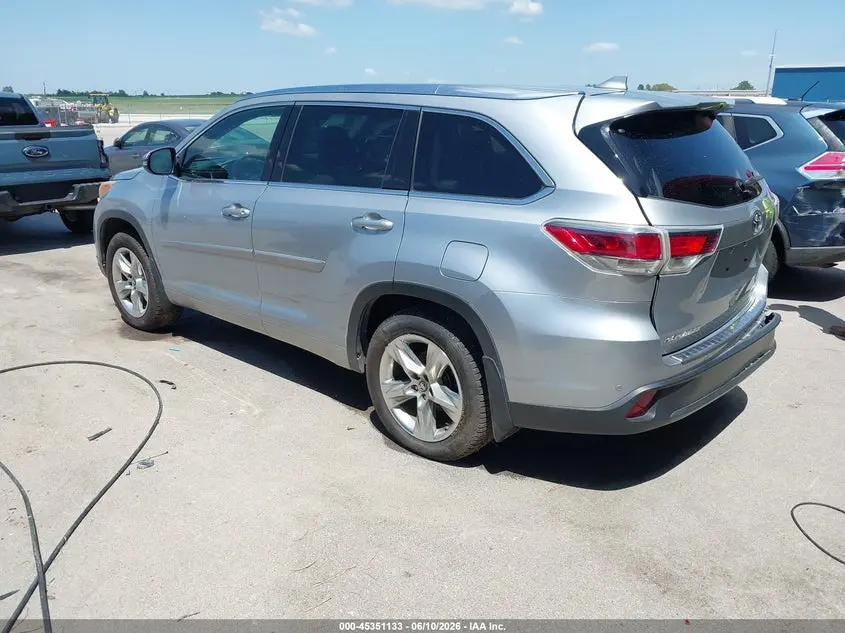 2016 TOYOTA HIGHLANDER LIMITED V6