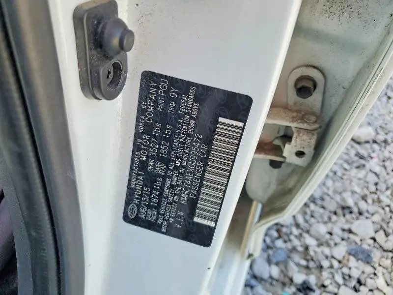2016 HYUNDAI ACCENT SE  