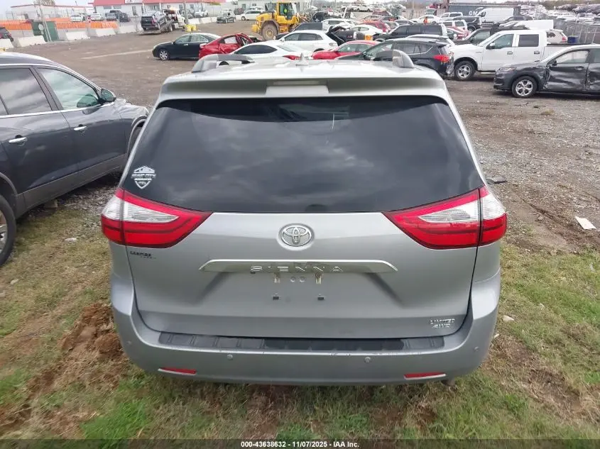 2017 TOYOTA SIENNA LIMITED PREMIUM 7 PASSENGER