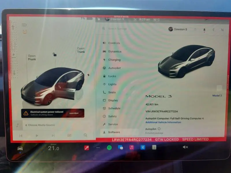 2024 TESLA MODEL 3   