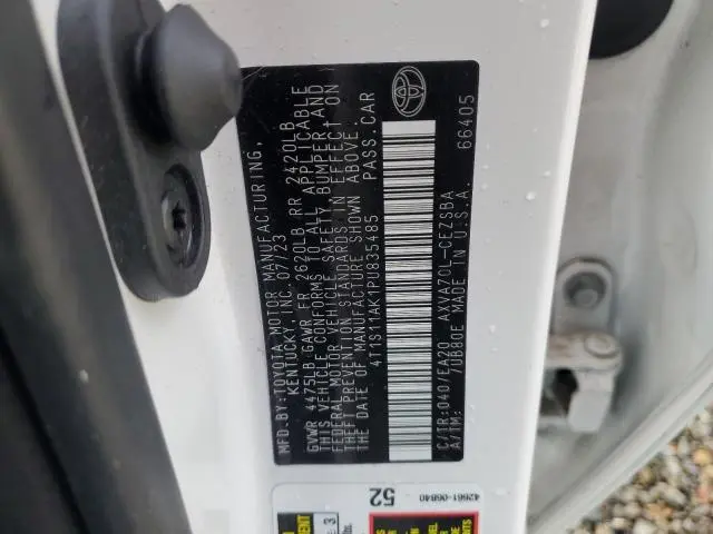 2023 TOYOTA CAMRY SE NIGHT SHADE  