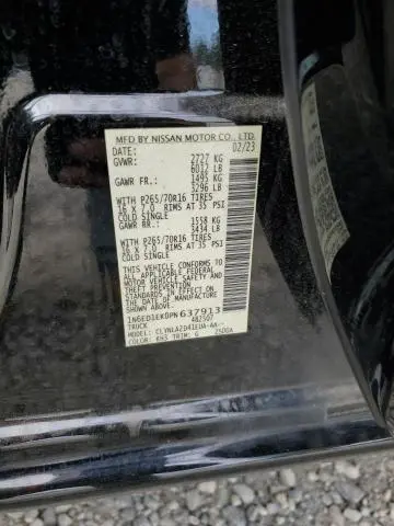 2023 NISSAN FRONTIER S  
