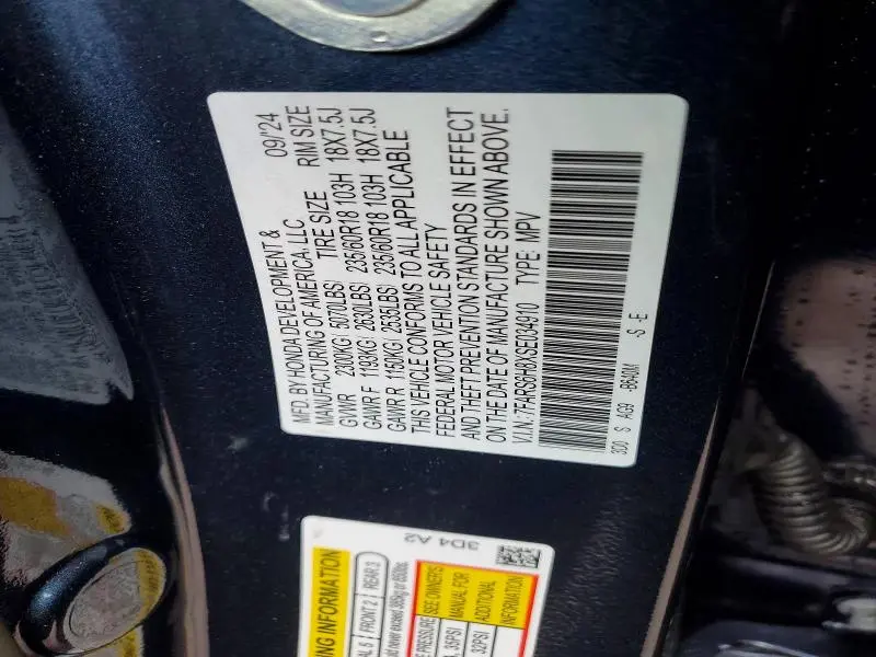 2025 HONDA CR-V SPORT-L  